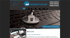 Desktop Screenshot of microtechservices.co.uk