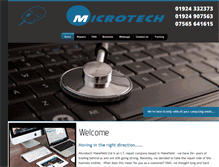 Tablet Screenshot of microtechservices.co.uk